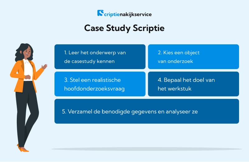 Case study in een scriptie