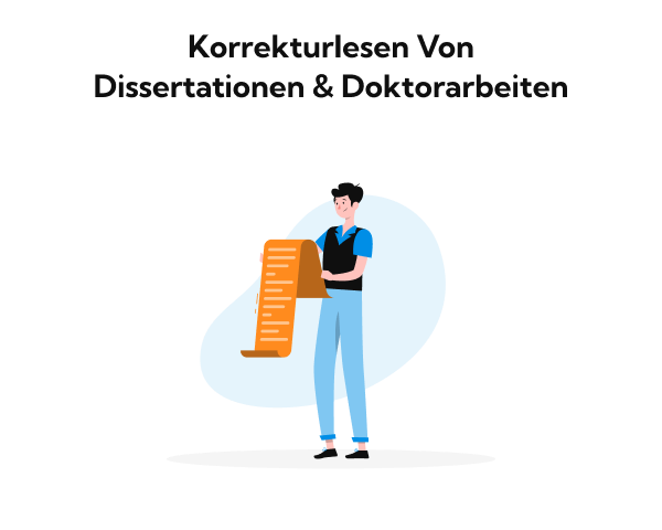 Korrekturlesen von Dissertationen & Doktorarbeiten Dissertation Proofreading and Editing Services